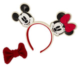 Mickey & Minnie by Loungefly Haarreif Knit Bow