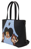 Chip und Chap - Die Ritter des Rechts by Loungefly Tragetasche mit Geldbeutel Two Chips & a Miss