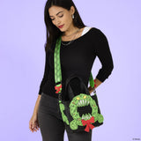 Nightmare before Christmas by Loungefly Umhängetasche Man-Eating Wreath