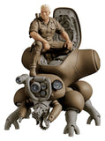 Ghost in the Shell PLAMAX minimum factory Plastic Model Kit Batou mit Fuchikoma 8 cm