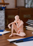 Actionfigur Nishimura Style Drawing Doll Olive Flesh 21 cm