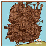 Das Wandelnde Schloss Imabari Taschentuch Hauru's Castle 40 x 40 cm