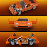 Hot Wheels Premium Mattel Brick Shop Bauset 1/12 Lamborghini Miura P400 SV