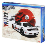 Hot Wheels Silver Series Die-Cast Fahrzeuge 6er-Pack 1/64 Streets of Japan