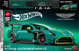 Hot Wheels Elite Mattel Brick Shop Bauset 1/16 '24 Aston Martin Vantage GT3