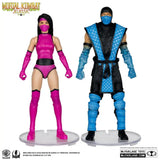 Mortal Kombat Actionfiguren 2er-Pack Sub-Zero vs. Mileena (Klassiks) 18 cm