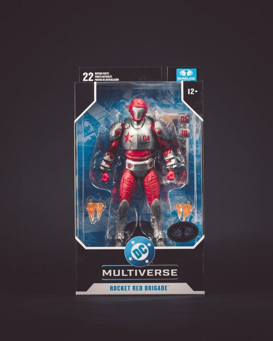 Justice League: Generation Lost DC Multiverse Actionfigur Rocket Red Brigade (Chase) 18 cm