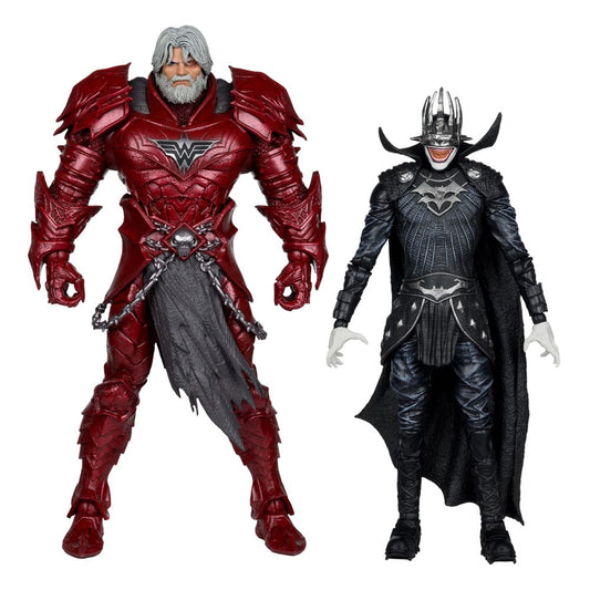 DC Multiverse McFarlane Collector Edition Actionfiguren 2er-Pack #04 Batman who laughs (Knight Armor) & Merciless (Dark Multiverse) 18 cm