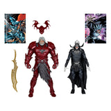 DC Multiverse McFarlane Collector Edition Actionfiguren 2er-Pack #04 Batman who laughs (Knight Armor) & Merciless (Dark Multiverse) 18 cm