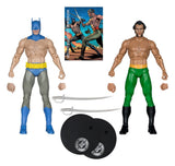 DC Multiverse McFarlane Elite Edition Actionfiguren 2er-Pack Batman vs Ra's al Ghul (Batman #244) (Gold Label) 18 cm