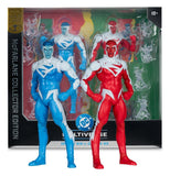 DC Multiverse Actionfiguren 2er-Pack Superman Blue vs. Superman Red (Gold Label) 18 cm