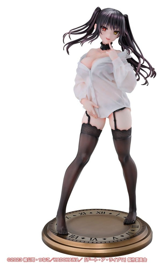 Date A Live V Re:Dress PVC Figur 1/4 Kurumi Tokisaki Dress shirt Ver. 40 cm