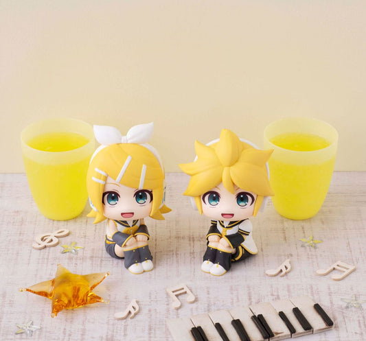 Character Vocal Series: Rin/Len Look Up PVC Statue Hatsune Rin & Len Set (with gift) 11 cm