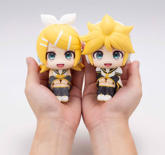 Character Vocal Series: Rin/Len Look Up PVC Statue Hatsune Rin & Len Set (with gift) 11 cm