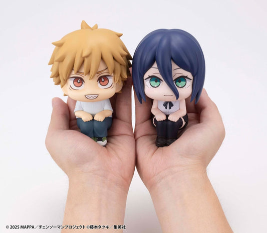 Chainsaw Man The Movie: Reze Arc Look Up PVC Statuen Denji & Reze Set (with gift) 11 cm