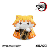 Demon Slayer: Kimetsu no Yaiba Mega Cat Project Sammelfiguren Fortune Cats Ver. 01 7 cm Blind Box Sortiment (8)