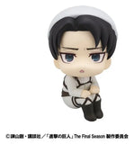 Attack on Titan Look Up PVC Statue Levi Cleaning up Ver. 11 cm