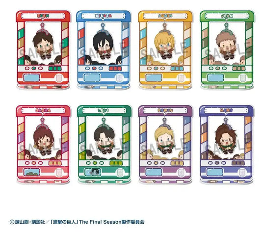 Attack on Titan Acryl Figuren Chara Catcher 9 cm Blind Box Display (8)