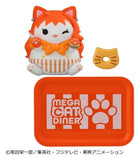 One Piece Mega Cat Project Minifiguren NyanPieceNyan! Diner! 3 cm Blind Box Display (6)