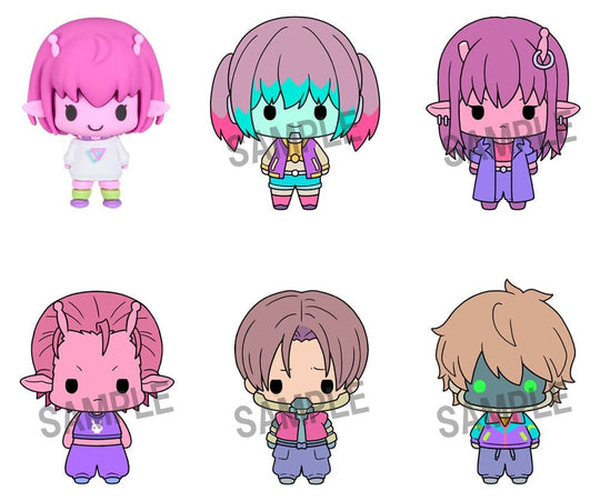 Milky Subway Chokorin Collection Minifiguren The Galactic Limited Express Blind Box Sortiment (6)