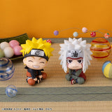 Naruto Shippuden Look Up PVC Figuren 2er-Pack Naruto Uzumaki Smile Ver. & Jiraiya 11 cm (with gift)