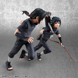 Naruto Shippuden G.E.M. Series PVC Figuren 2er-Pack Itachi Uchiha & Sasuke (Repeat)