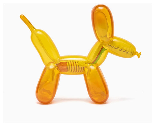 Funny Anatomy Honey Edition Balloon Dog Statue