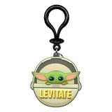Star Wars Soft Touch PVC Taschenanhänger Baby Yoda Schwebend