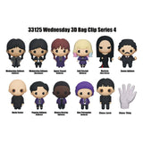 Wednesday 3D PVC-Taschenanhänger Serie 4 Display  (24)