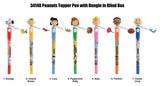 Snoopy 3D Head Topper Drehstift Display (16)