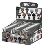 Six Siege 3D PVC-Taschenanhänger Serie 1 Display (24)