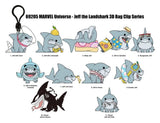 Marvel Rivals 3D PVC-Taschenanhänger Jeff the Land Shark Series 17 Display (24)
