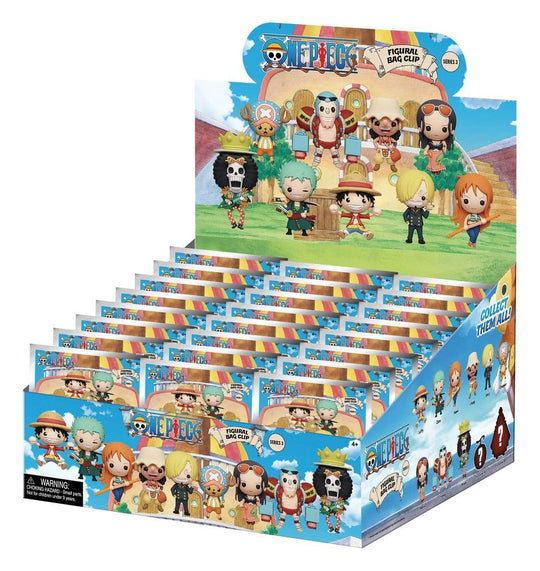One Piece 3D PVC-Taschenanhänger Serie 3 Blind Bag Display (24)