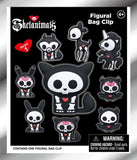 Skelanimals 3D PVC-Taschenanhänger Serie 1 Blind Bag Display (24)
