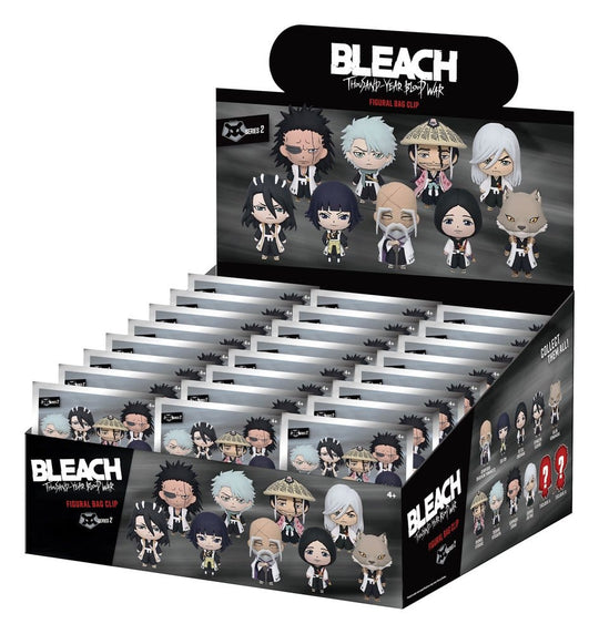 Bleach Thousand-Year Blood War 3D PVC-Taschenanhänger Serie 2 Display (24)