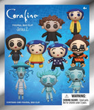 Coraline 3D Schaumstoff-Taschenanhänger Serie 2 Display (24)