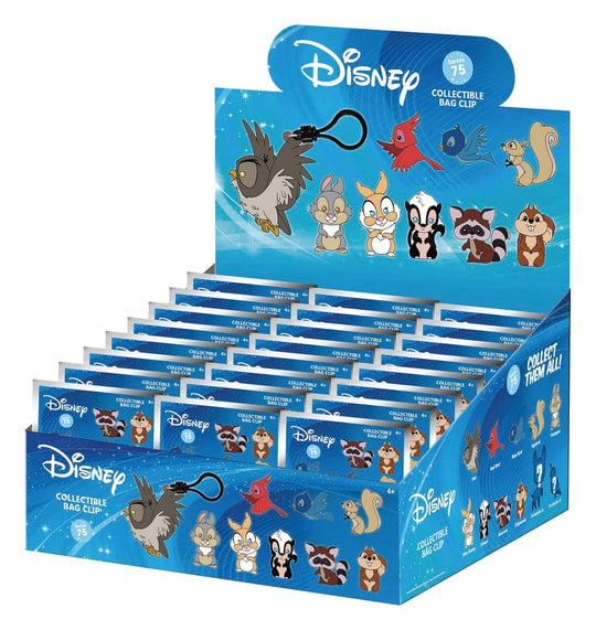 Disney 3D PVC-Taschenanhänger Waldtiere Serie 76 Display (24)