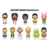 Bob's Burgers 3D PVC-Taschenanhänger Serie 1 Display (24)