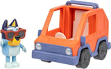 Bluey Minifiguren Spielset Bluey & 4WD Auto
