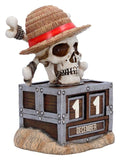 One Piece Ewiger Kalender Luffy Jolly Roger 16 cm