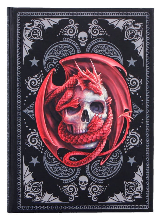 Anne Stokes Notizbuch Skull Embrace A5 18 cm