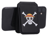 One Piece Kartenhalter Luffy Jolly Roger Black 10 cm
