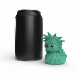 Travel Tubbz Mini PVC Figur USA 5 cm