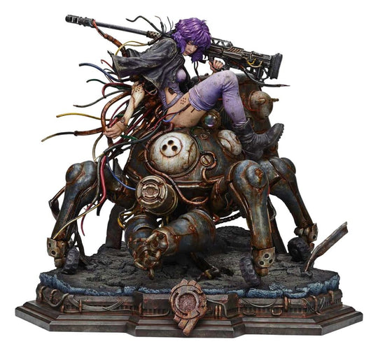 Ghost in the Shell Stand Alone Complex The Legend of Beauty and the Beast Statue 1/4 Motoko Kusanagi & Tachikoma Character color Art by Entei Ryu 53 cm