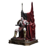 Throne Legacy God of War Series Statue 1/3 Ragnarok Young Thyself Kratos 91 cm