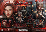 Red Sonja Throne Legacy Collection Statue 1/3 Red Sonja: Long Live the Queen 77 cm
