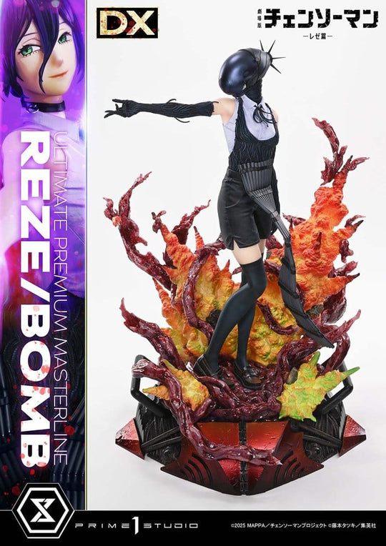 Chainsaw Man Ultimate Premium Masterline Series Statue 1/4 REZE/BOMB Deluxe Version 56 cm