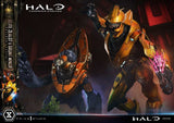 Halo: Campaign Evolved Ultimate Premium Masterline Series Statue 1/4 Elite Zealot & Grunt Minor: Covenant Assault 81 cm