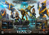 Halo: Campaign Evolved Ultimate Premium Masterline Series Statue 1/4 Elite Zealot & Grunt Minor: Covenant Assault 81 cm