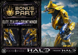 Halo: Campaign Evolved Ultimate Premium Masterline Series Statue 1/4 Elite Zealot & Grunt Minor: Covenant Assault Bonus Version 81 cm